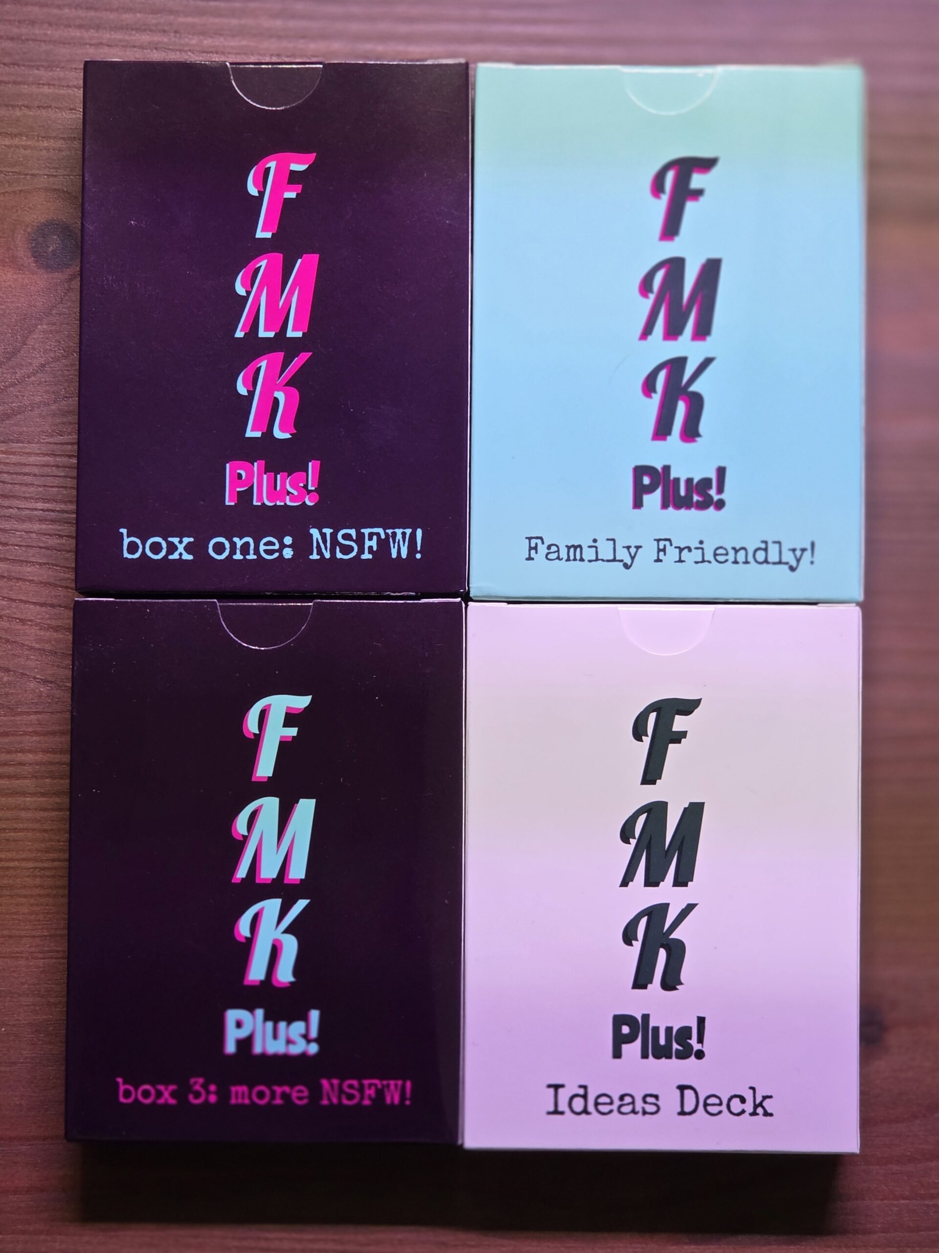 FMK+ (a.k.a. Fuck, Marry, Kill - PLUS!)